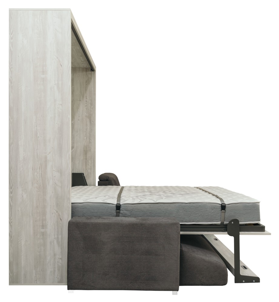 Schrankbett Wandbett mit Sofa Leggio Linea Tondo Dlugie XL Premium PM & PG