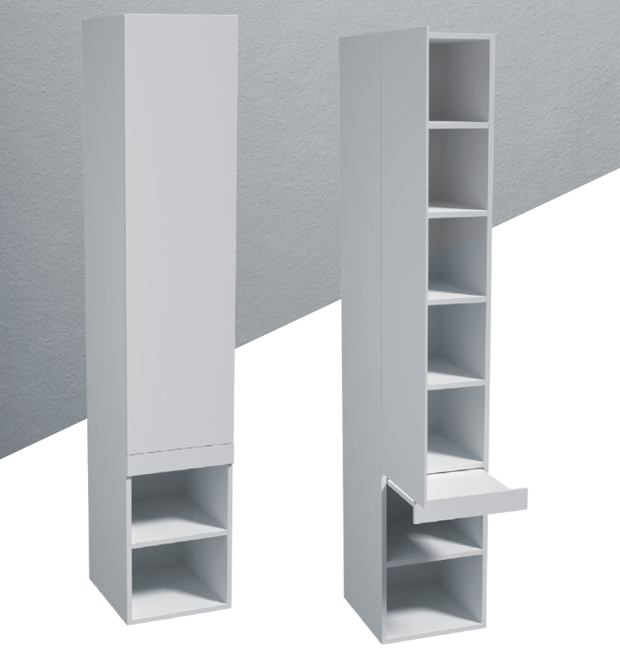 Schrank Modul M-B4 mit Nachttisch