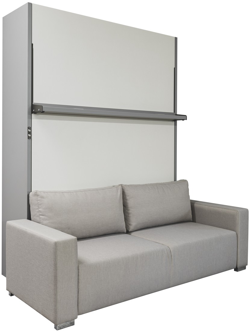 Elektrisches Schrankbett Wandbett mit Sofa Corto Elektra L Linea MK-1 STD Basic