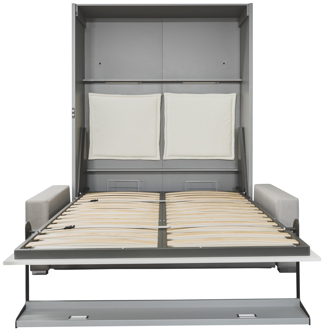 Elektrisches Schrankbett Wandbett mit Sofa Corto Elektra L Linea MK-1 STD Premium