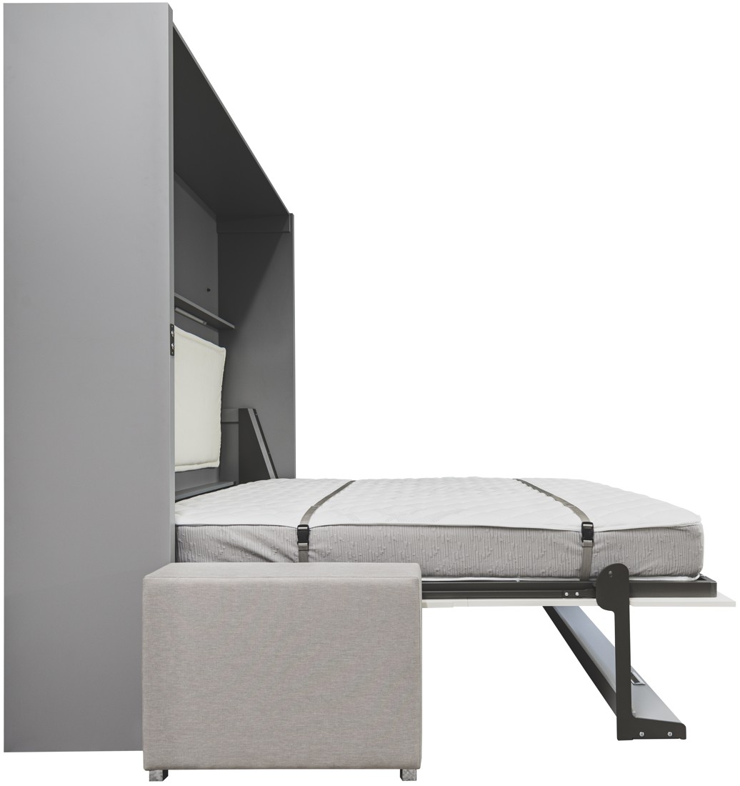 Elektrisches Schrankbett Wandbett mit Sofa Corto Elektra L Linea MK-1 STD Premium